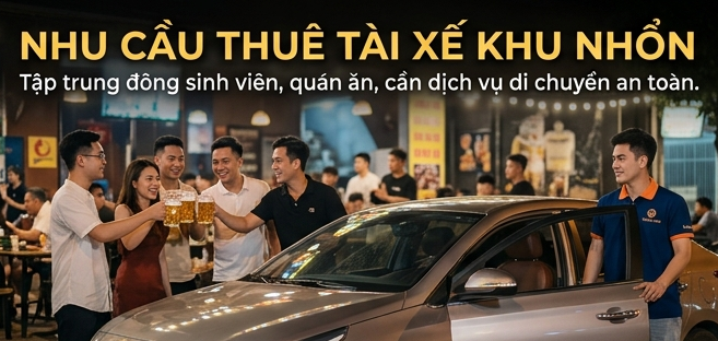 thuê tài xế theo giờ nhổn