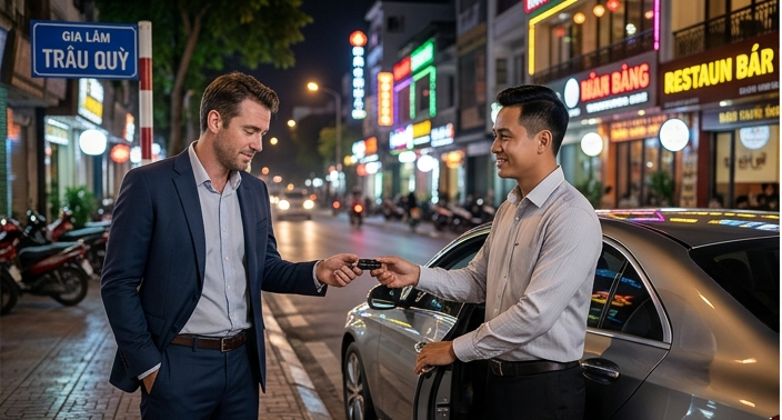thuê tài xế theo giờ gia lâm hà nội