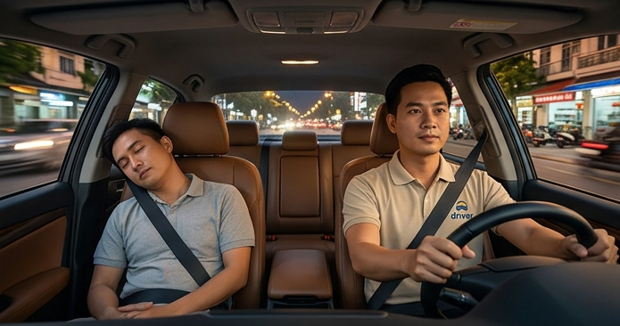 thuê tài xế theo giờ tây hồ