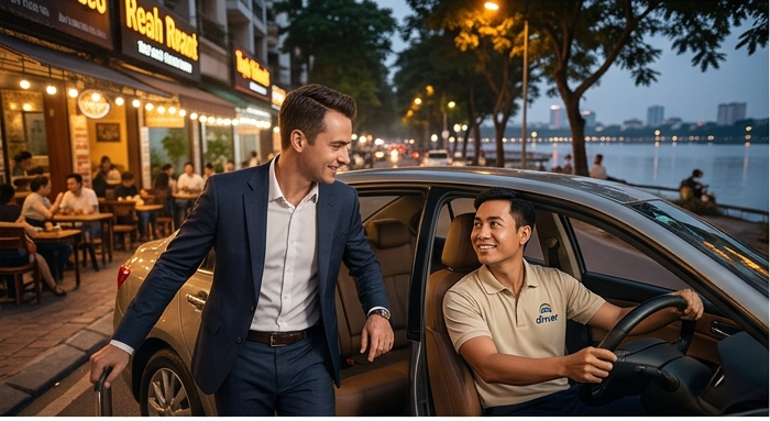 thuê tài xế theo giờ tây hồ
