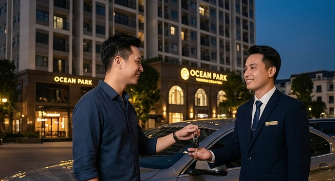 thuê tài xế theo giờ ocean park