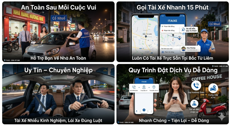 thuê tài lái hộ tại bắc từ liêm