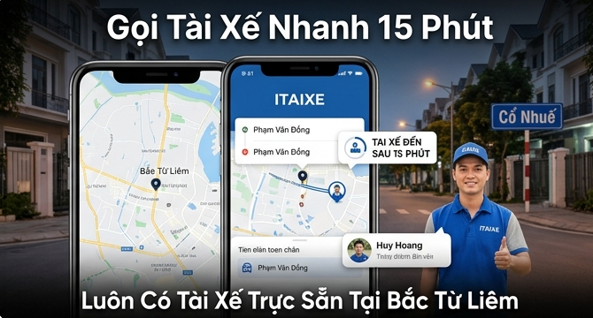 thuê tài lái hộ tại bắc từ liêm