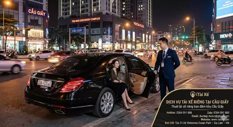 Dịch vụ tài xế riêng tại Cầu Giấy
