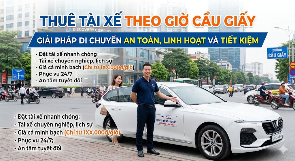 Thuê xe tại Cầu Giấy