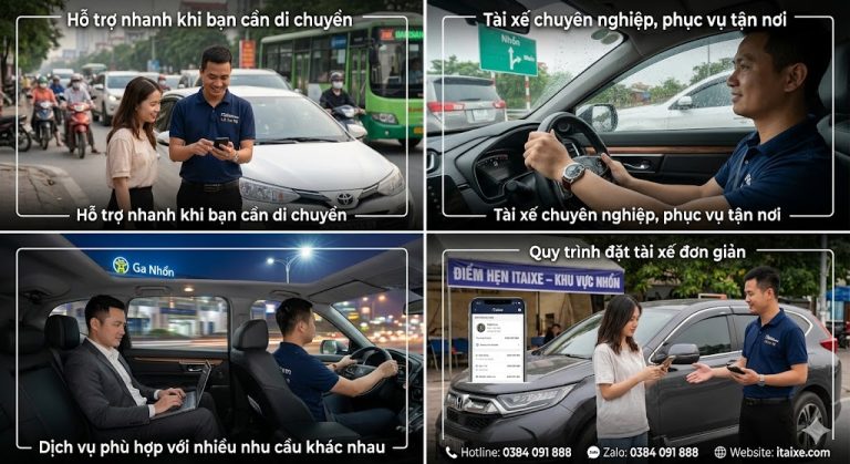Gọi Tài Xế Lái Xe Hộ Tại Nhổn