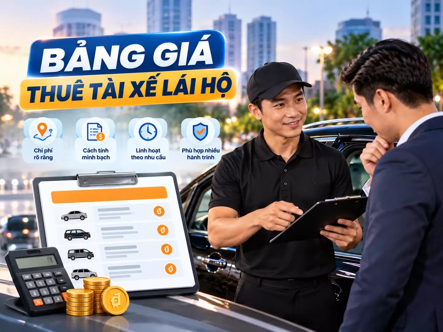 Bảng Giá Thuê Tài Xế Lái Hộ Mới Nhất - Chỉ Từ 250K